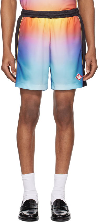 Kratke hlače Casablanca Casablanca Gradient Football Shorts Večbarvna | MS25-JTR-253-01, 0
