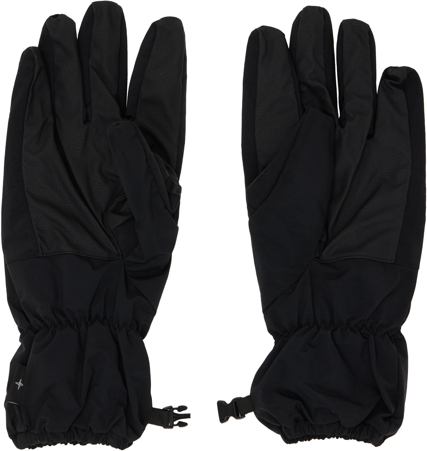 Rokavice Stone Island Embroidered Gloves Črna | 811592169, 1
