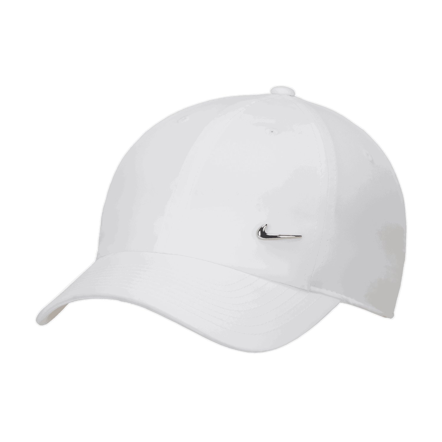 Kapa Nike Dri-FIT Club Unstructured Metal Swoosh Bela | FB5372-100, 0