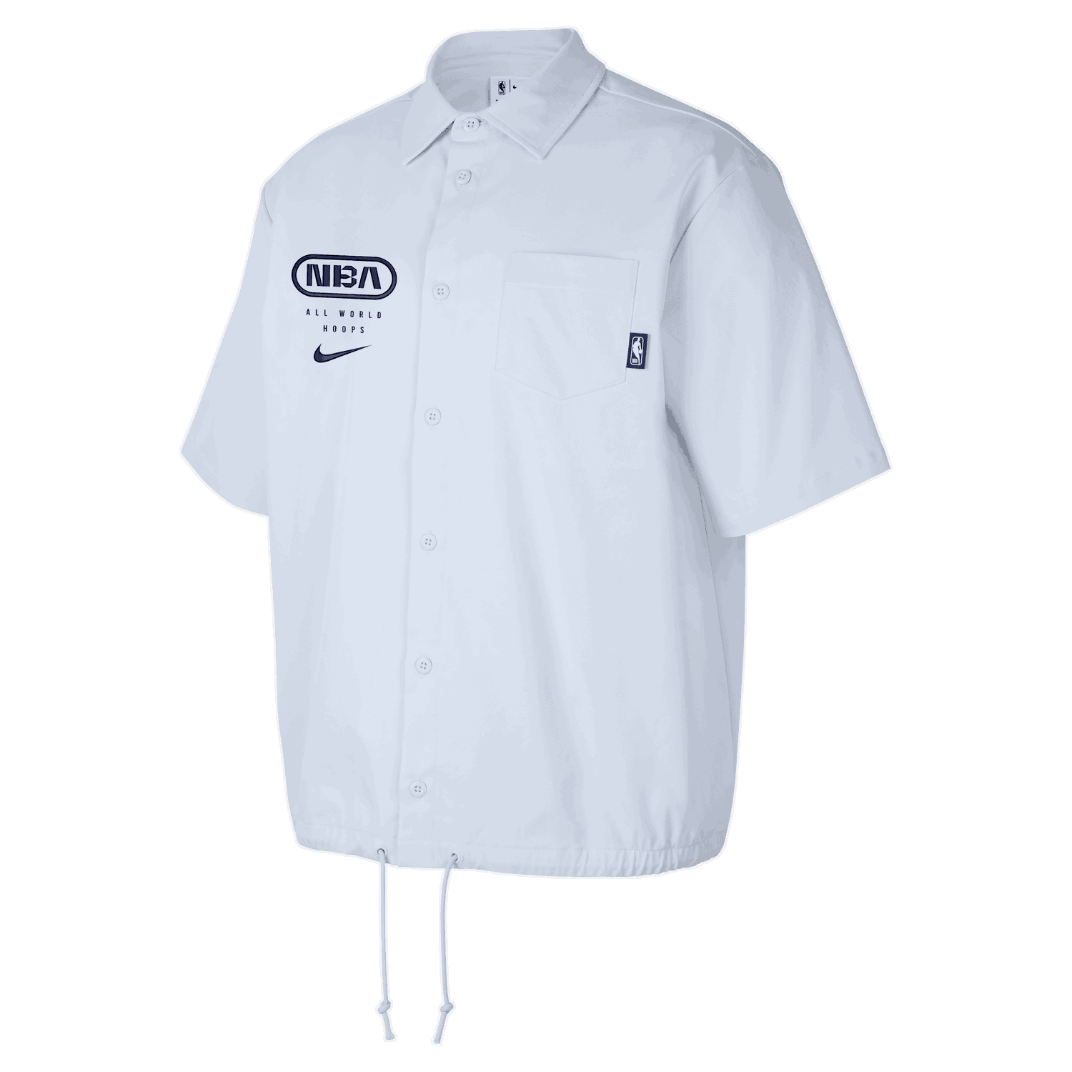 Srajce Nike NBA Team 31 Club Woven Short Sleeve Shirt Bela | FZ7510-085, 0