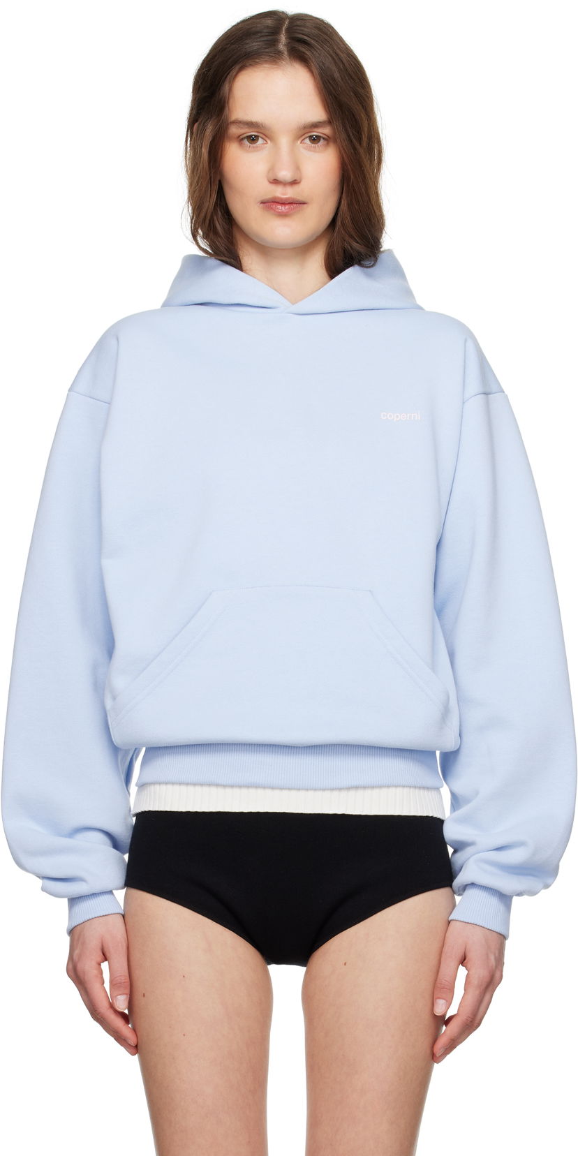 Pulover Coperni Coperni Horn Hoodie Modra | COPJS15BISF5035