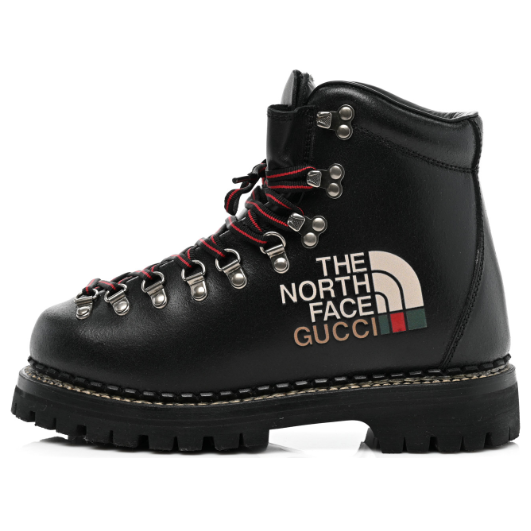 Superge in čevlji Gucci Ankle Boot x The North Face Črna | 655398-17U10-1000