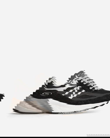 Superge in čevlji New Balance 990v6 MiUSA Black Grey White (Women's) Črna | W990BK6, 1