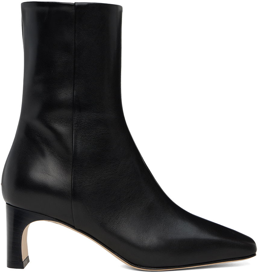 Oblačila Aeyde Aeyde Tabitha Ankle Boots Črna | A11-AB-GRDS55TB105-FW24-800-001, 0