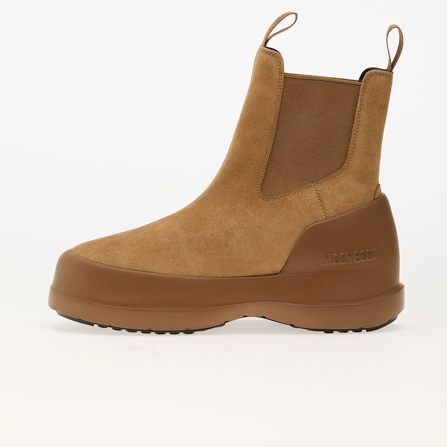 Superge in čevlji Moon Boot Suede Chelsea Boots Bež | 80D2480050-L003, 0