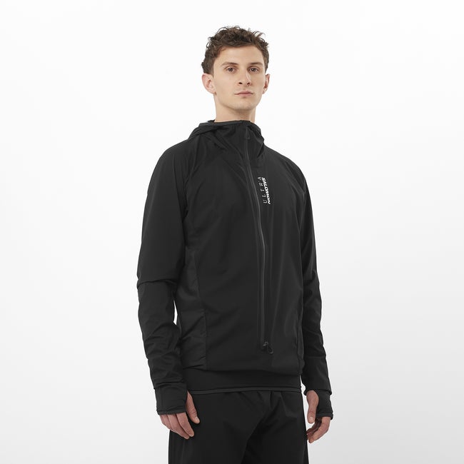 Vetrovka Salomon Salomon S/LAB Ultra Hybrid Jacket Črna | LC2485400