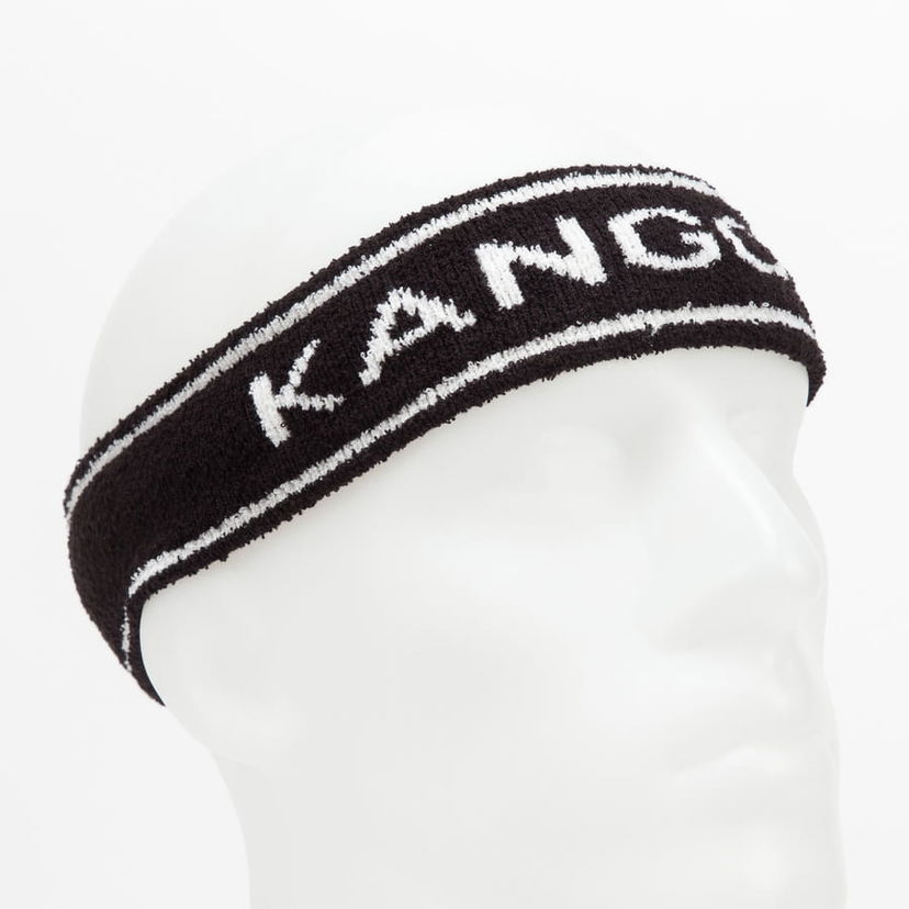 Oblačila in dodatki Kangol Bermuda Stripe Headband černá / bílá Črna | K3302ST