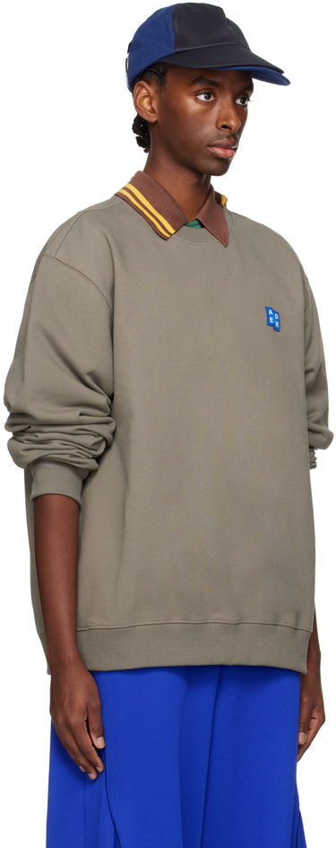 Pulover ADER ERROR Patch Logo Sweatshirt Siva | BMSGFYSW0101CC, 1