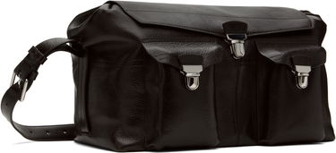 Torba za čez ramo LEMAIRE Lemaire Week-End Gear Bag Črna | BG0083 LL0067, 3