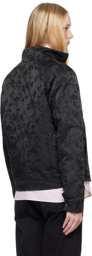 Jakna Coperni Coperni Jacquard Zip-Up Jacket Črna | COPOW39F2033, 2