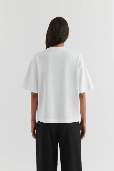 Majica AXEL ARIGATO Float Oversized T-Shirt Bela | A2214002, 3