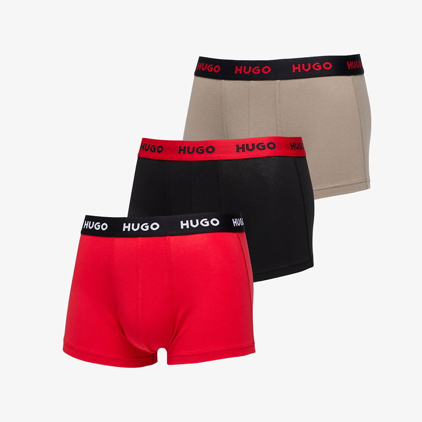 Boksarice BOSS Hugo Boss 3-Pack Trunks Črna | 50532611-979