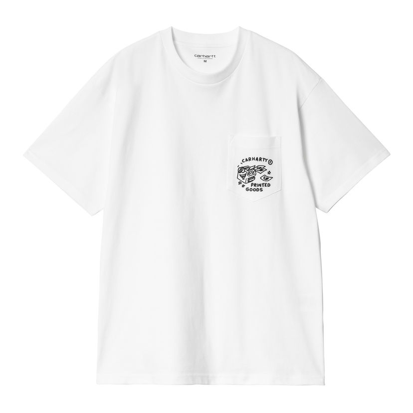 Majica Carhartt WIP Pocket Graphic T-Shirt Bela | I034407_9
