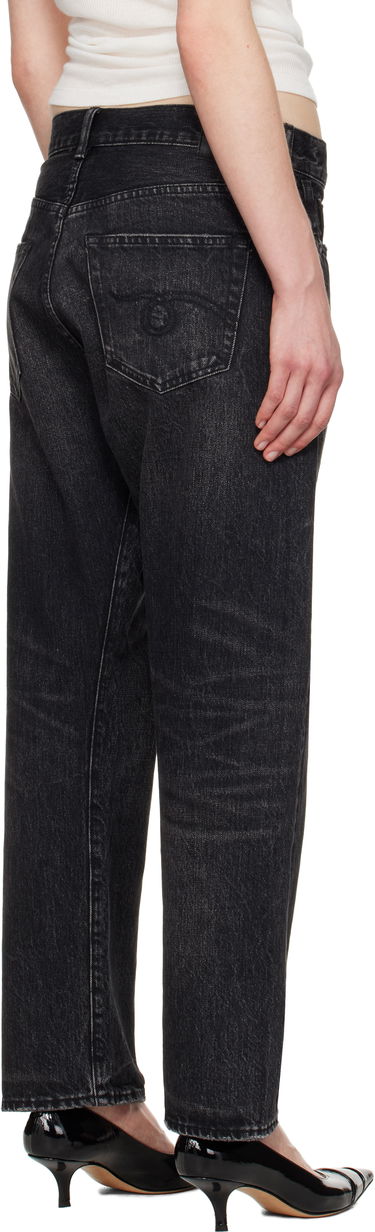 Kavbojke R13 R13 Crossover Jeans Črna | R13W2048-D274A, 2