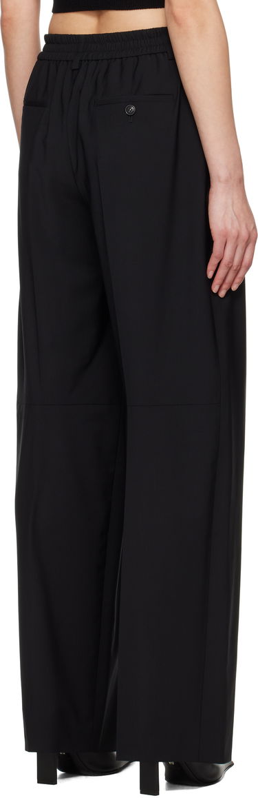 Hlače Alexander Wang Alexander Wang Tropical Wool Balloon Trousers Črna | 1WC2254811, 2