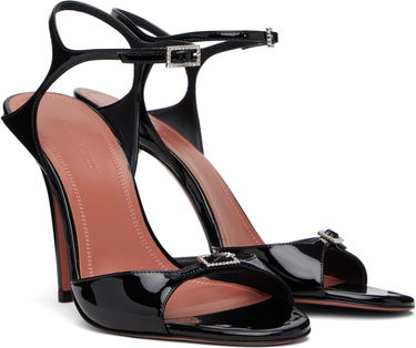 Modni dodatki Amina Muaddi Amina Muaddi Adut Heeled Sandals Črna | ADUT SANDAL, 3