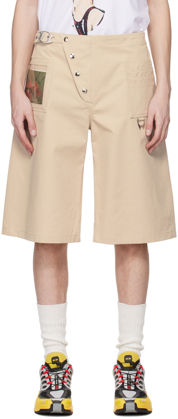 Kratke hlače Chopova Lowena Chopova Lowena Miller Wallet Shorts Bež | 4078