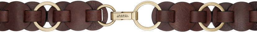 Pasovi ISABEL MARANT Isabel Marant Lota Leather Belt Rjava | CE344CFA-C2B04A
