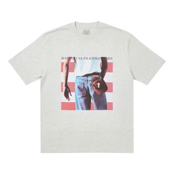 Majica Palace Palace Born To Bun Graphic Print T-Shirt Siva | P20TS070
