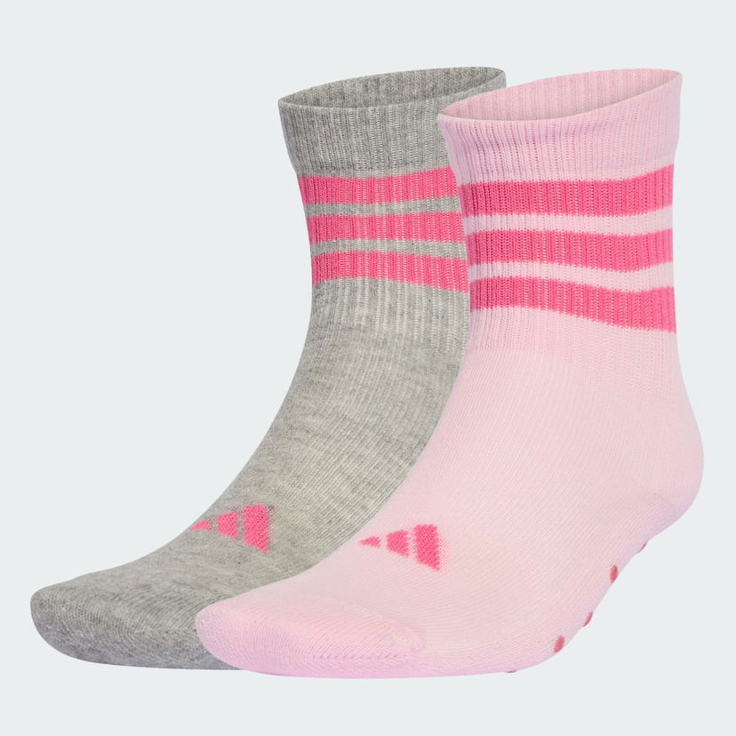 Nogavice adidas Performance Kids' Anti-Slip Quarter Socks Roza | JW9794