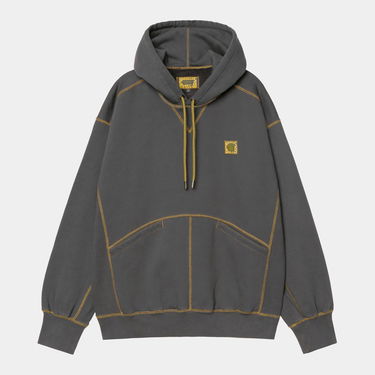 Pulover Carhartt WIP Nicholas Daley Contrast Stitch Stone Washed Hoodie Siva | I035064_5, 0