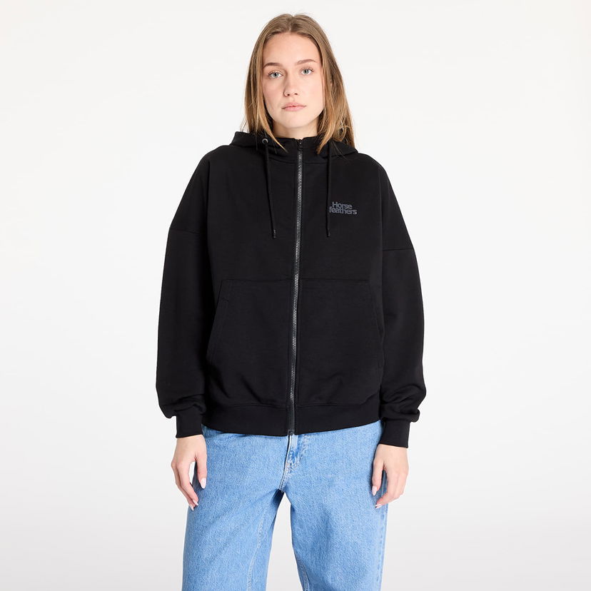 Majica Horsefeathers Imai Sweatshirt Black XS Črna | SW915A