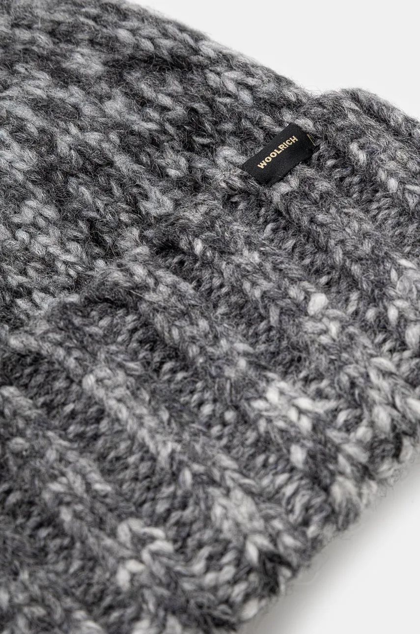 Beanie WOOLRICH Wool Blend Space Dye Beanie Siva | CFWOAC0291MRUF0767.UF07, 1