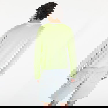 Majica adidas Originals Wales Bonner x Knit Long sleeve Tee Semi Frozen Yellow/ White Rumena | IZ1892, 3