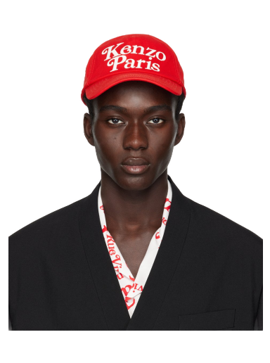 Kapa KENZO Paris Utility Cap Rdeča | FE58AC511F42