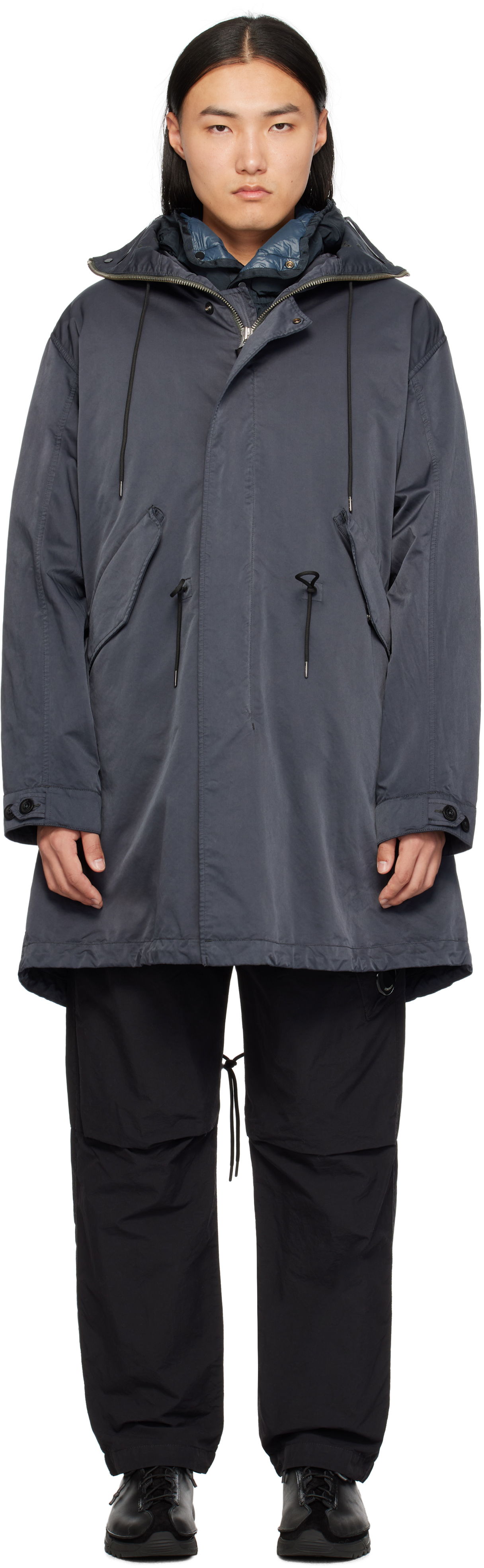 Parka C.P. Company Explorer Parka Down Coat Črna | 17CMOW227A-110089G, 0