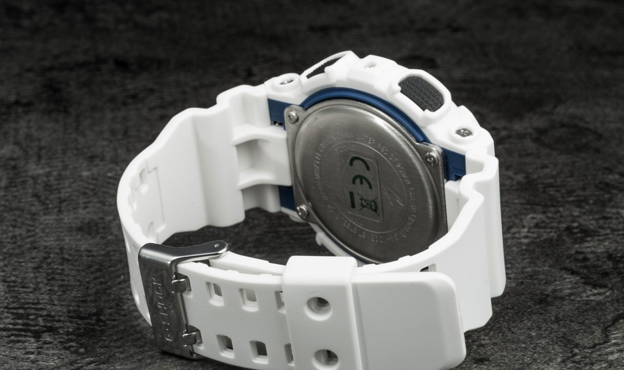 Ure CASIO G-Shock Bela | GA 100B-7A, 1