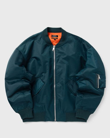 Bomber jakna A.P.C. Logan Bomber Jacket Mornarica | PSAKL-H02998-IAQ, 3