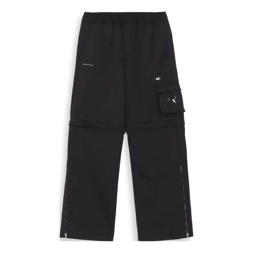 Cargo hlače Puma Sorayama Woven Cargo Pants Črna | 622607-01