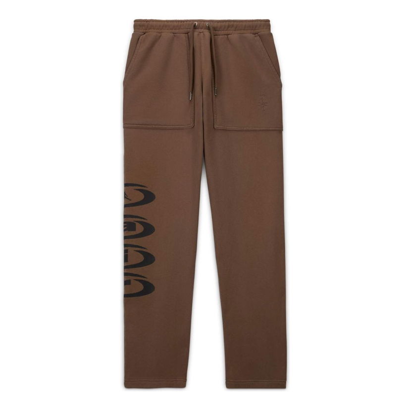 Trenirka Jordan Travis Scott Fleece Pants Rjava | DZ5509-275