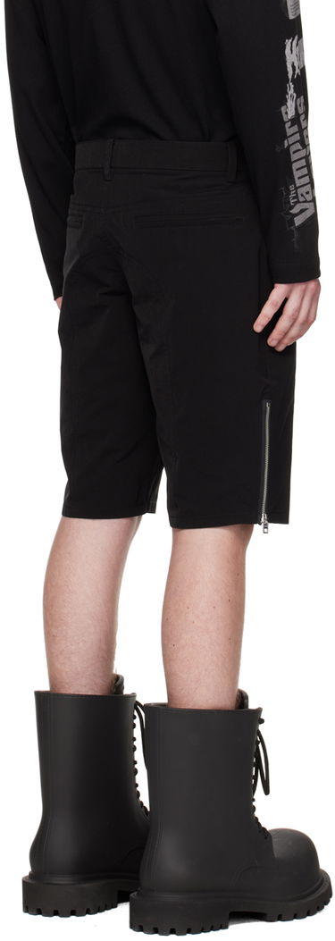 Kratke hlače We11done We11done Biker Shorts Črna | WD-PT1-23-072-M-BK, 2