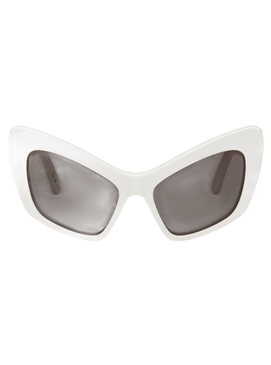 Sončna očala Balenciaga Monaco Sunglasses Bela | BB0293S-003