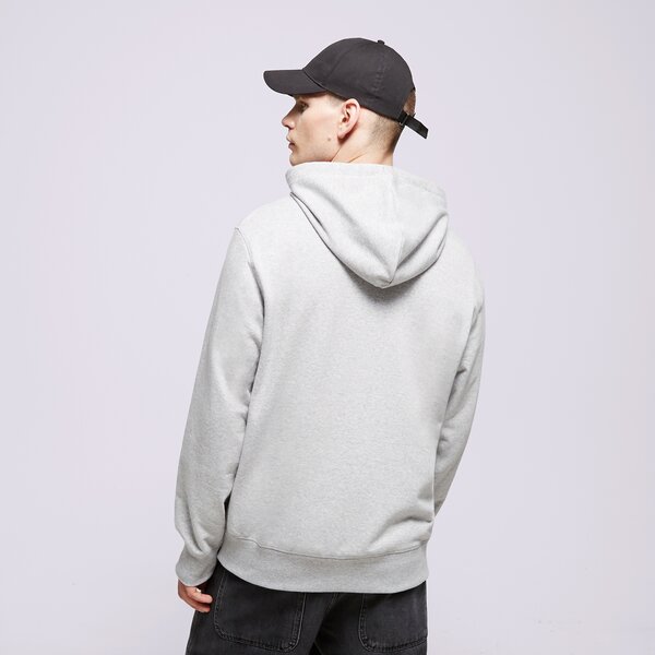 Pulover New Balance Essentials Stacked Siva | MT31537AG, 1