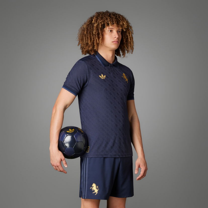 Polo majica adidas Performance Authentic Soccer Jersey Modra | IY5252