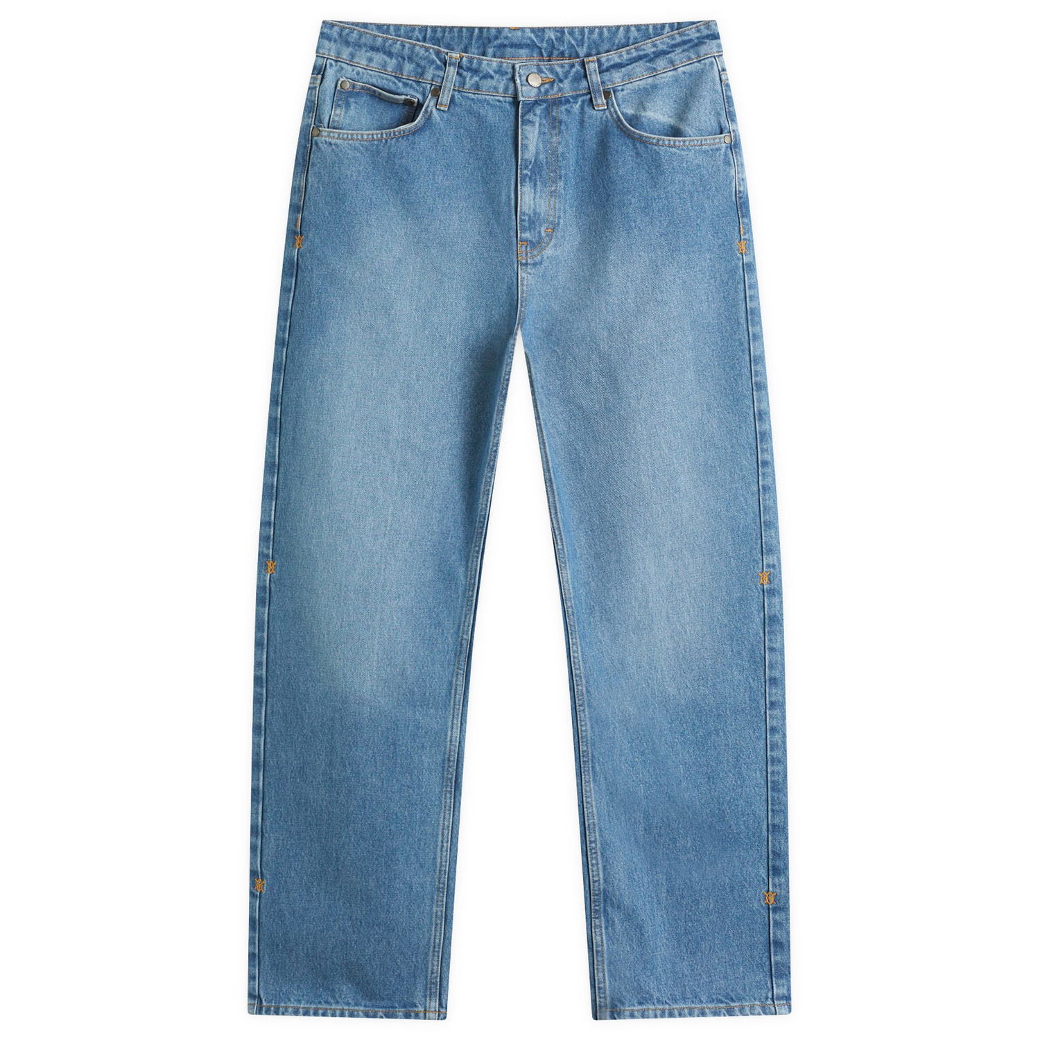 Kavbojke DAILY PAPER Daily Paper Asolo Amba Jeans, Size Large Modra | 2511149, 1