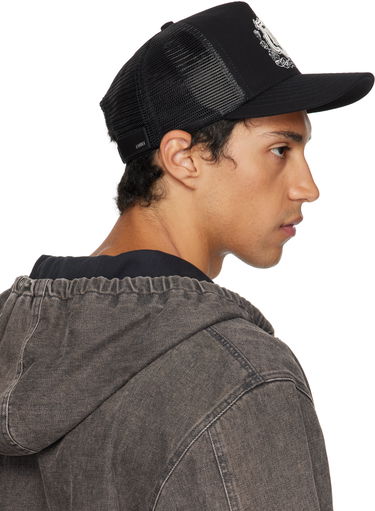 Kapa AMIRI AMIRI MA Crest Trucker Cap Črna | AMHATR1037, 2