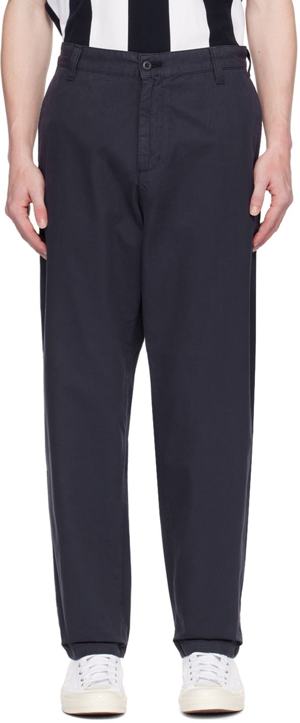Hlače Carhartt WIP Calder Workwear Trousers Mornarica | I033128