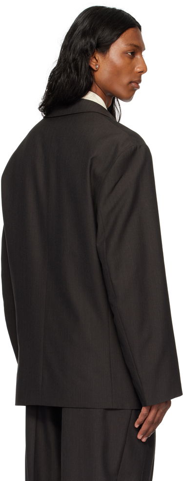 Jakna LEMAIRE Lemaire Soft Double Breasted Blazer Črna | JA1063 LF414, 2