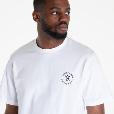 Majica DAILY PAPER Circle Tee Bela | 1000112, 3