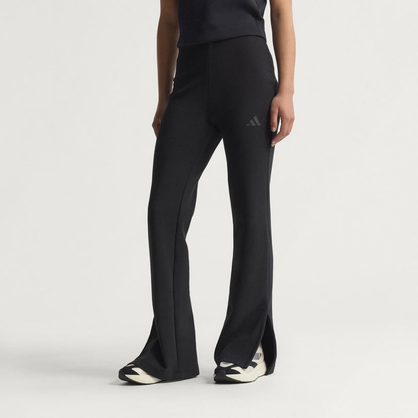 Hlače adidas Performance ALL SZN Soft Lux Flared Pants Črna | JM3757
