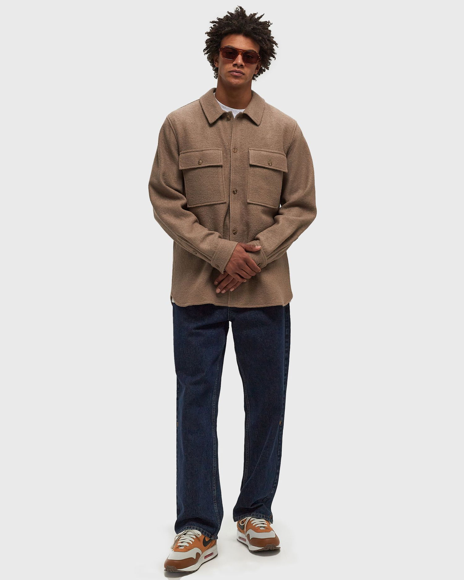 Srajce CLOSED Utility Overshirt Rjava | C84162-24N-22-703, 1