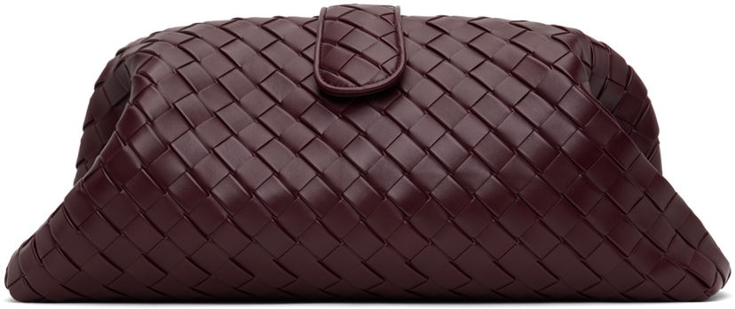 Torbica Bottega Veneta Lauren 1980 Maxi Clutch Bordo | 785808 V41A1
