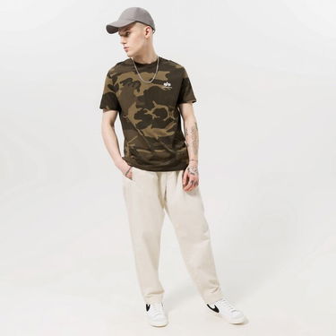 Majica Alpha Industries Basic Zelena | 188505C239, 2