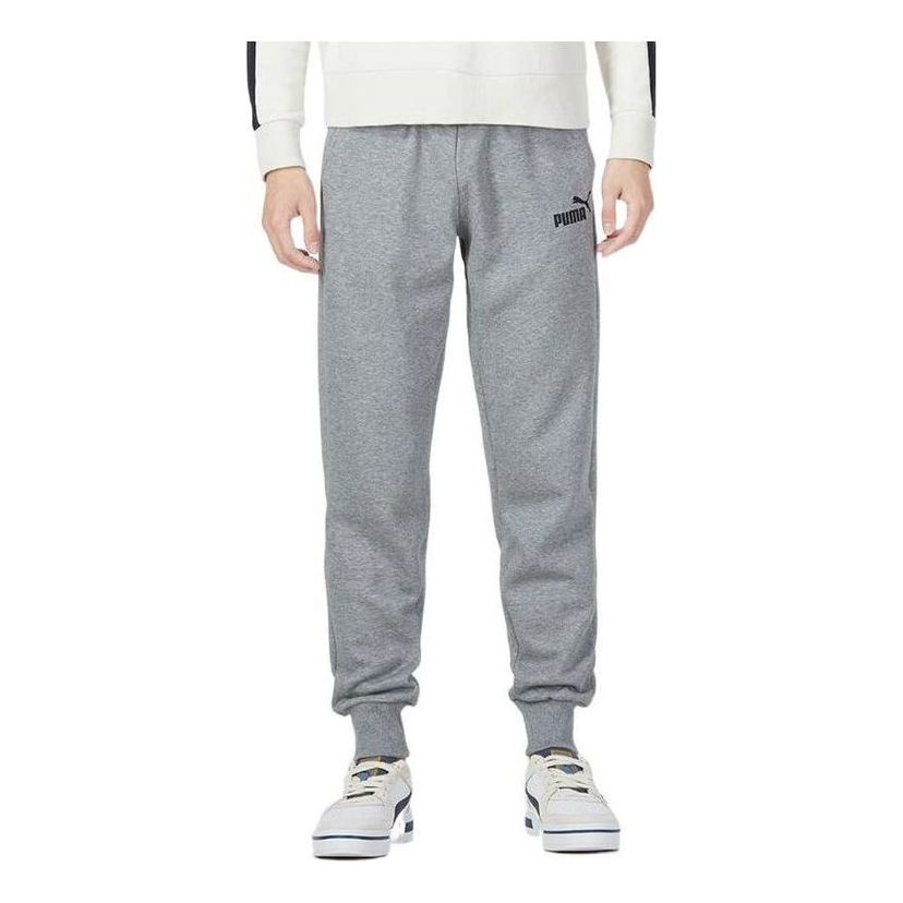 Hlače Puma Essentials Fleece Pants Siva | 846385-03