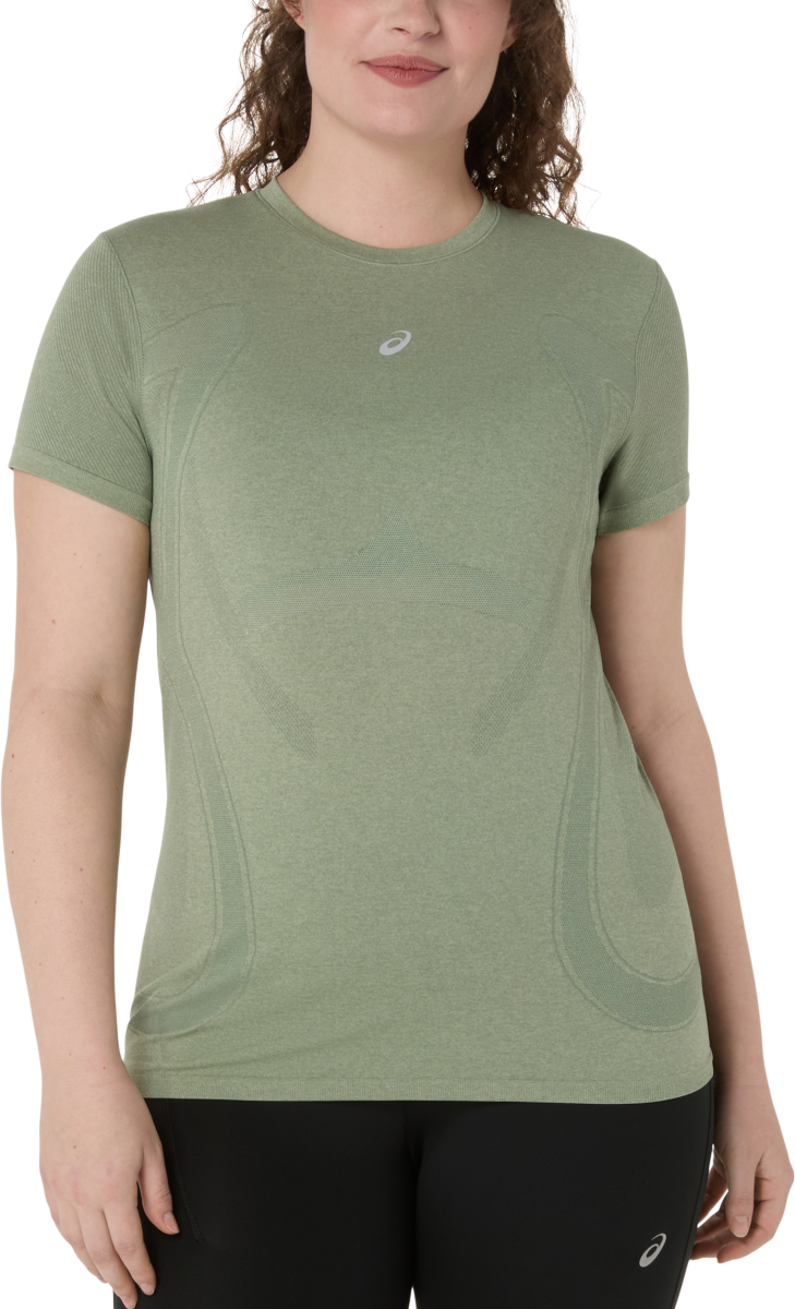 Majica Asics Asics Road Seamless Short Sleeve T-Shirt Zelena | 2012d292-400
