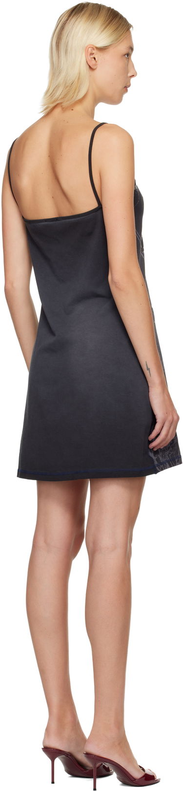 Obleke Diesel D-Longy Minidress Siva | A19587 0DEBZ, 2